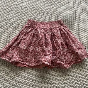 Pink Flowy Skirt